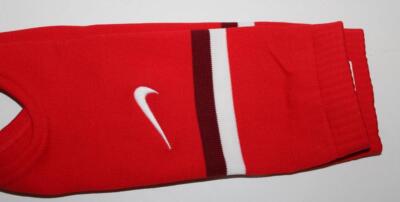 Nike Vapor Stirrup BASEBALL Socks ADULT Unisex Red White Team Red Dri-Fit *5M