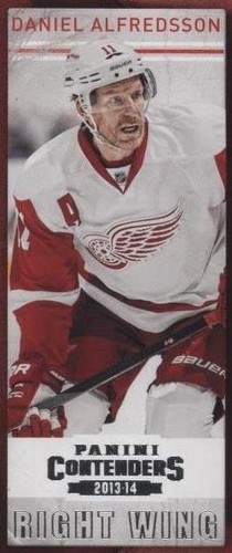 2013-14 Panini Playoff Contenders - Daniel Alfredsson #47