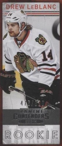 2013-14 Panini Playoff Contenders - Drew LeBlanc #110