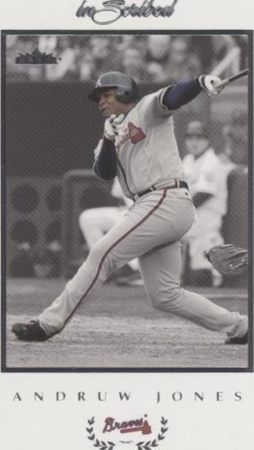 2004 Fleer inScribed - Andruw Jones #9