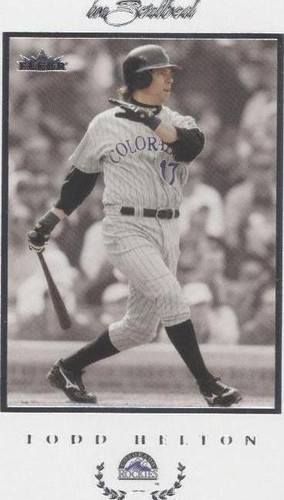 2004 Fleer inScribed - Todd Helton #25