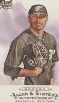 2009 Topps Allen & Ginter's - Ricky Romero #226