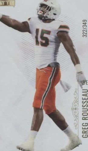 2021 Wild Card MATTE Greg Rousseau #MBC-21