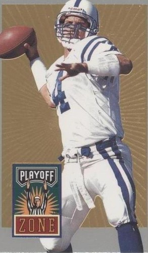 1996 Playoff Trophy Contenders Jim Harbaugh #PZ-6