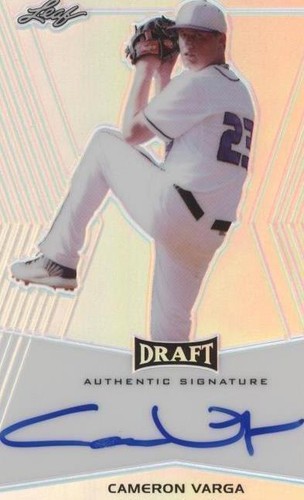 2014 Leaf Metal Draft - Cameron Varga #BA-CV1