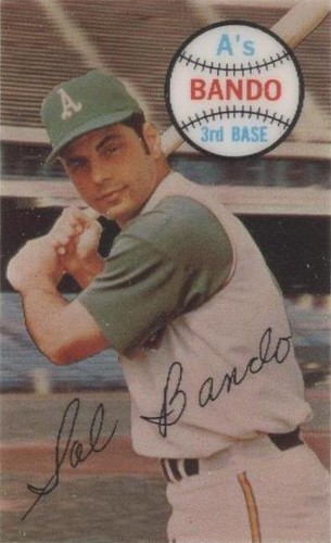 1970 Kellogg's 3-D Super Stars - Sal Bando #51