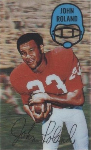 1970 Kellogg's 3-D Super Stars Johnny Roland #44