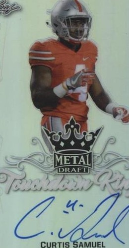 2017 Leaf Metal Draft Curtis Samuel #TK-CS1