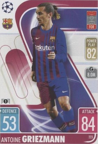 2021-22 Topps Match Attax UCL Antoine Griezmann #223