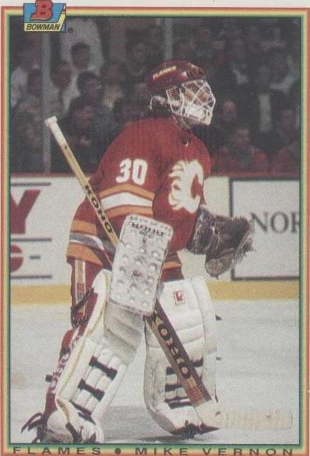 1990-91 Bowman - Mike Vernon #94