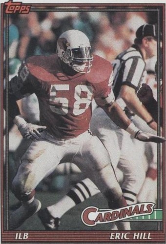1991 Topps Eric Hill #509