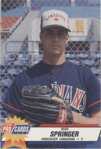 1993 Fleer ProCards Minor League - Russ Springer #2597