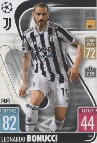 2021-22 Topps Match Attax UCL Leonardo Bonucci #364