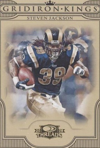 2008 Donruss Threads Steven Jackson #PGK-8