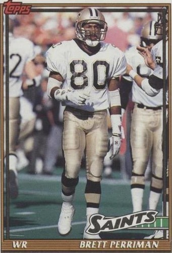 1991 Topps Brett Perriman #325