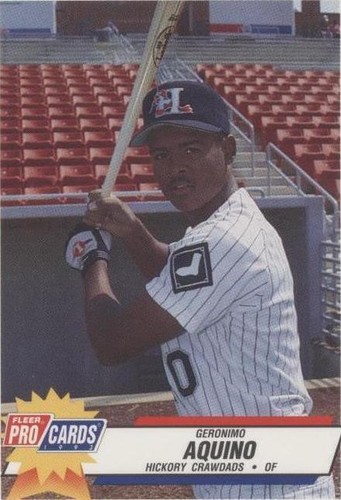 1993 Fleer ProCards Minor League - Geronimo Aquino #1290