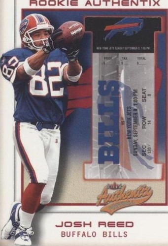 2002 Fleer Authentix Josh Reed #108