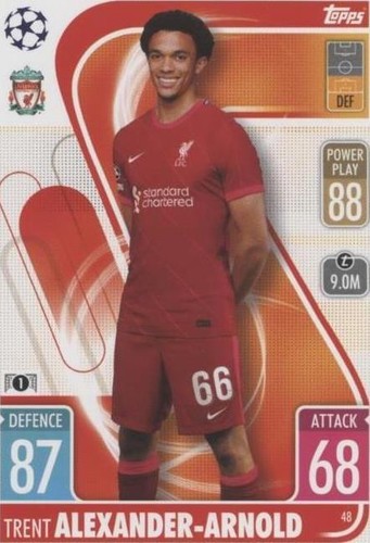 Topps アレクサンダー アーノルド 25 枚限定 25枚限定 Topps アーノルド Topps アレクサンダー アーノルド 25
