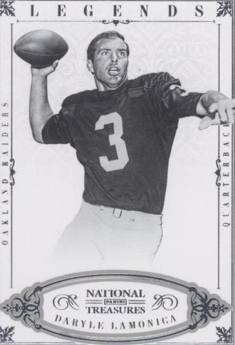 2012 Panini National Treasures Daryle Lamonica #122