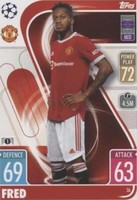 2021-22 Topps Match Attax UCL Fred #36