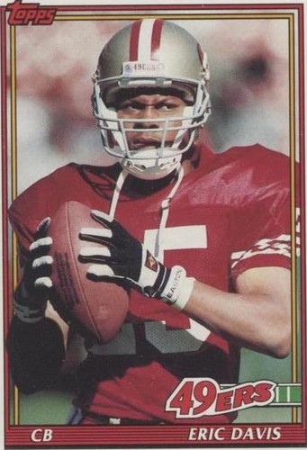 1991 Topps Eric Davis #79