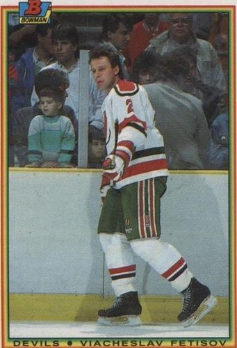 1990-91 Bowman - Viacheslav Fetisov #80