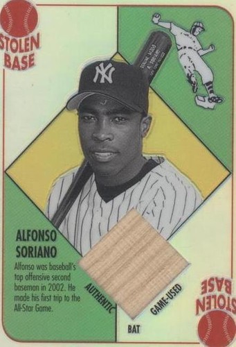 2003 Topps Chrome - Alfonso Soriano #BBCR-AS