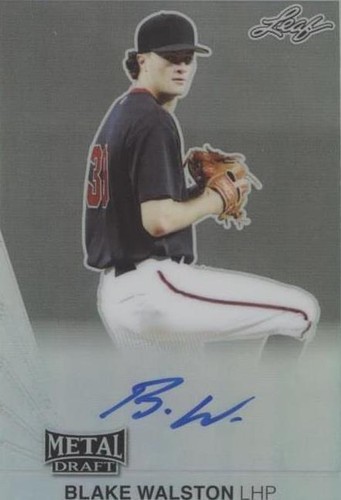 2019 Leaf Metal Draft - Blake Walston #LT-BW1