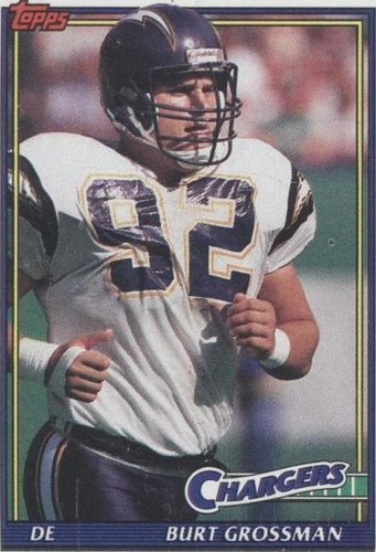 1991 Topps Burt Grossman #434