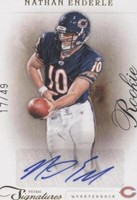 2011 Panini Prime Signatures Nathan Enderle #203