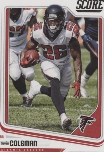 2018 Score Tevin Coleman #14