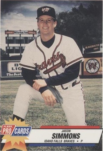 1993 Fleer ProCards Minor League - Jason Simmons #4029