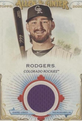 2020 Topps Allen & Ginter's - Brendan Rodgers #FSRB-BR