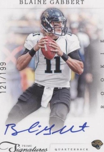 2011 Panini Prime Signatures Blaine Gabbert #231