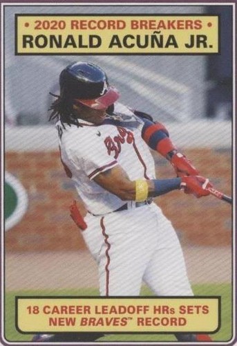 2020 Topps Throwback Thursday #TBT - Ronald Acuña Jr. #285