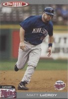 2004 Topps Total - Matt LeCroy #81