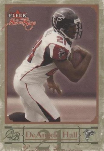 2004 Fleer Sweet Sigs DeAngelo Hall #80