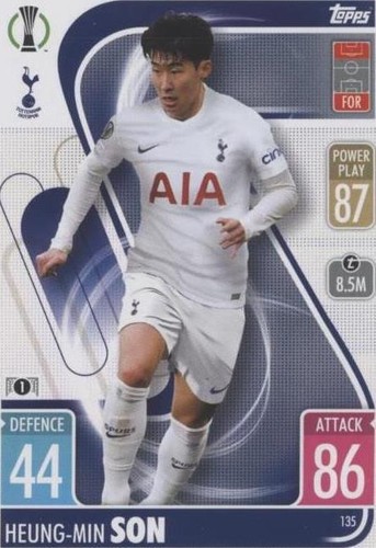 2021-22 Topps Match Attax UCL Heung-Min Son #135
