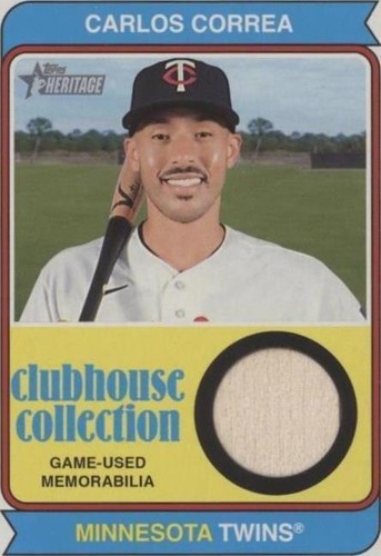 2023 Topps Heritage High Number - Carlos Correa #CCR-CC