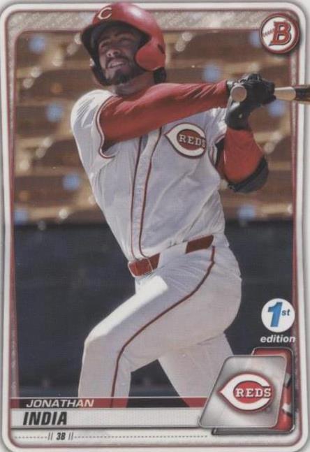 2020 Bowman 1st Edition - Jonathan India #BFE-73