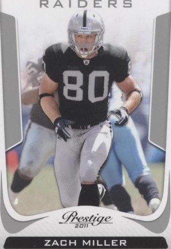 2011 Panini Prestige Zach Miller #147