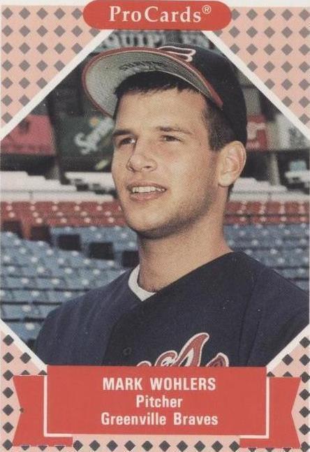 1991 ProCards Tomorrow's Heroes - Mark Wohlers #179