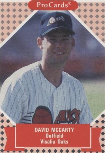 1991 ProCards Tomorrow's Heroes - Dave Mccarty #95