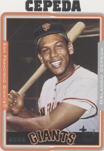 2005 Topps Retired Signature Edition - Orlando Cepeda #36