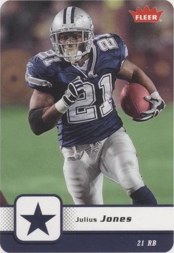 2006 Fleer Julius Jones #25