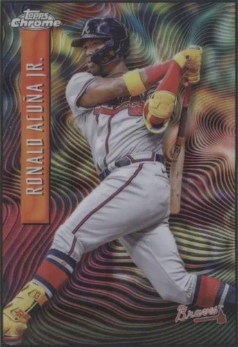 2022 Topps Chrome Sonic - Ronald Acuña Jr. #EX-18