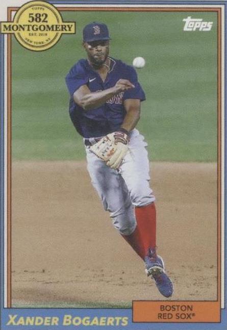 2022 Topps 582 Montgomery Club Set 2 - Xander Bogaerts #4