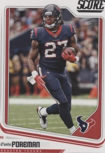 2018 Score D'onta Foreman #131