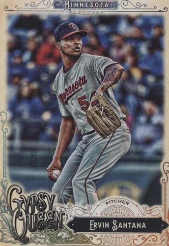 2017 Topps Gypsy Queen - Ervin Santana #258