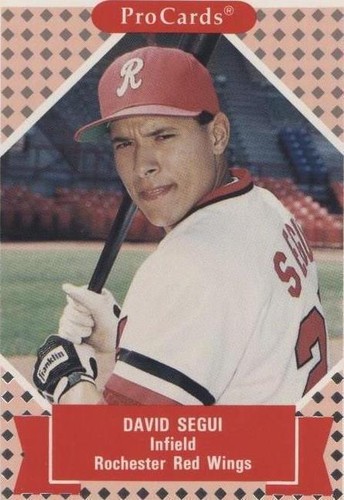 1991 ProCards Tomorrow's Heroes - David Segui #5